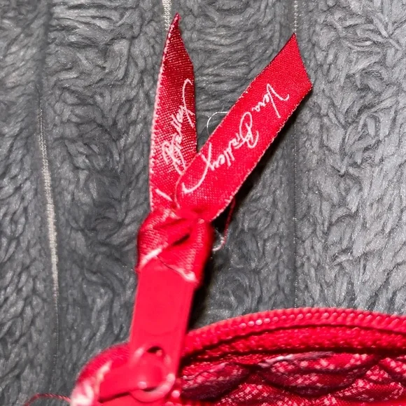 Vera Bradley Red Patterned Shoulder Bag - Picture 3 of 9